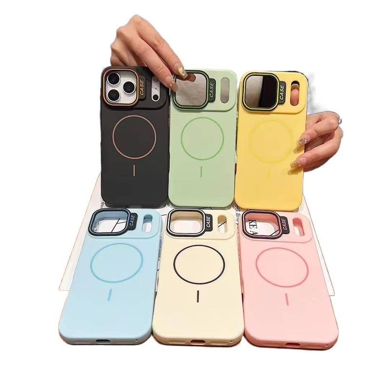 BB Silicone MagSafe Case for iPhone 12 / 12 Pro with Strong Magnetic and Skin Feel plus Matte Finish in White - Image 1