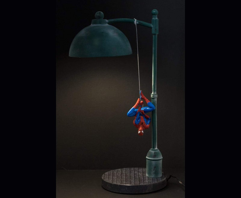 SPIDERMAN Marvel Spider Man Streetlight LED Mood Light Desk Lamp | Superhero Night Light | 16 Inches - Image 3