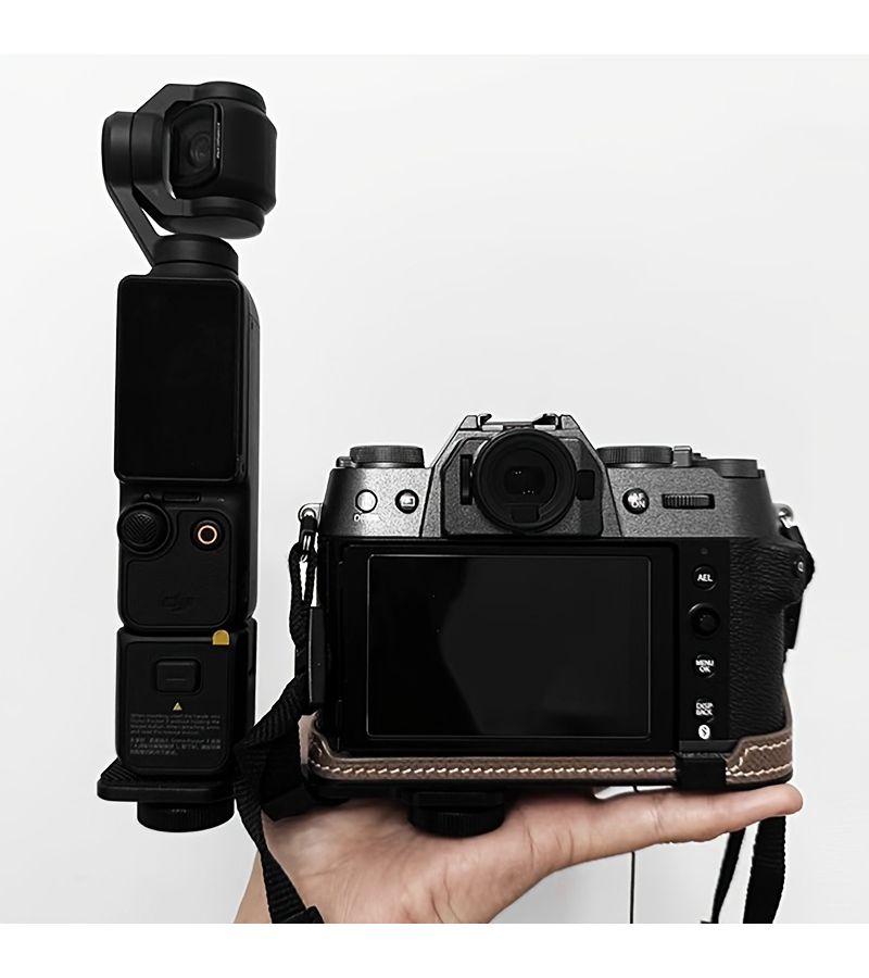 QD2228 حامل تمديد حامل ثلاثي القوائم لـ DSLR متوافق مع Osmo Pocket 2 و3 - Image 5