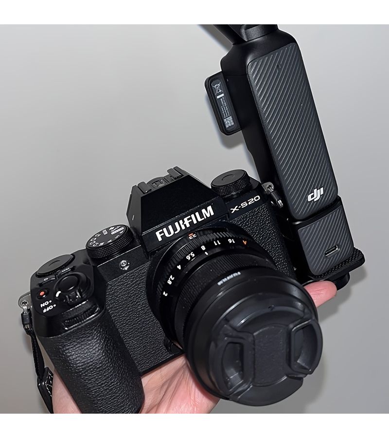 QD2228 حامل تمديد حامل ثلاثي القوائم لـ DSLR متوافق مع Osmo Pocket 2 و3 - Image 4