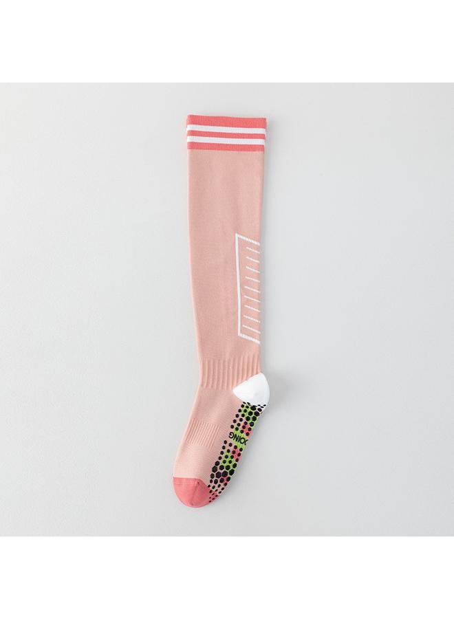 كوينج 压力袜女运动专业健身瑜伽压缩袜春夏季跑步骑行袜女士长筒小腿袜 - Image 1