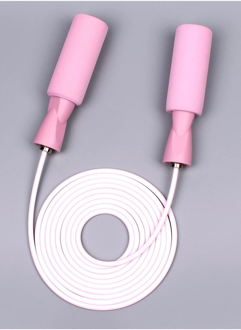 TYCOM Skipping Jump Rope Double Weighted Adjustable Extra Thick Tangle Free Double Fat Burning with Weighted Jumping Rope for Endurance Weight Lose Cross fit MMA Cardio and Workout.  - Image 4