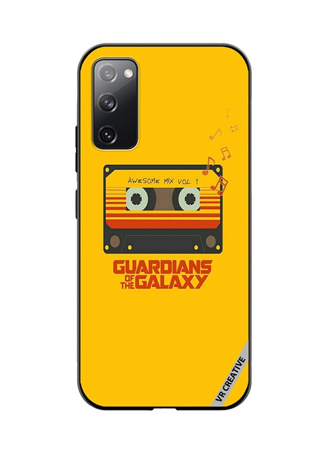 VR CREATIVE Protective Case Cover For Samsung Galaxy S20 FE 5G Music Design Multicolour - Image 1