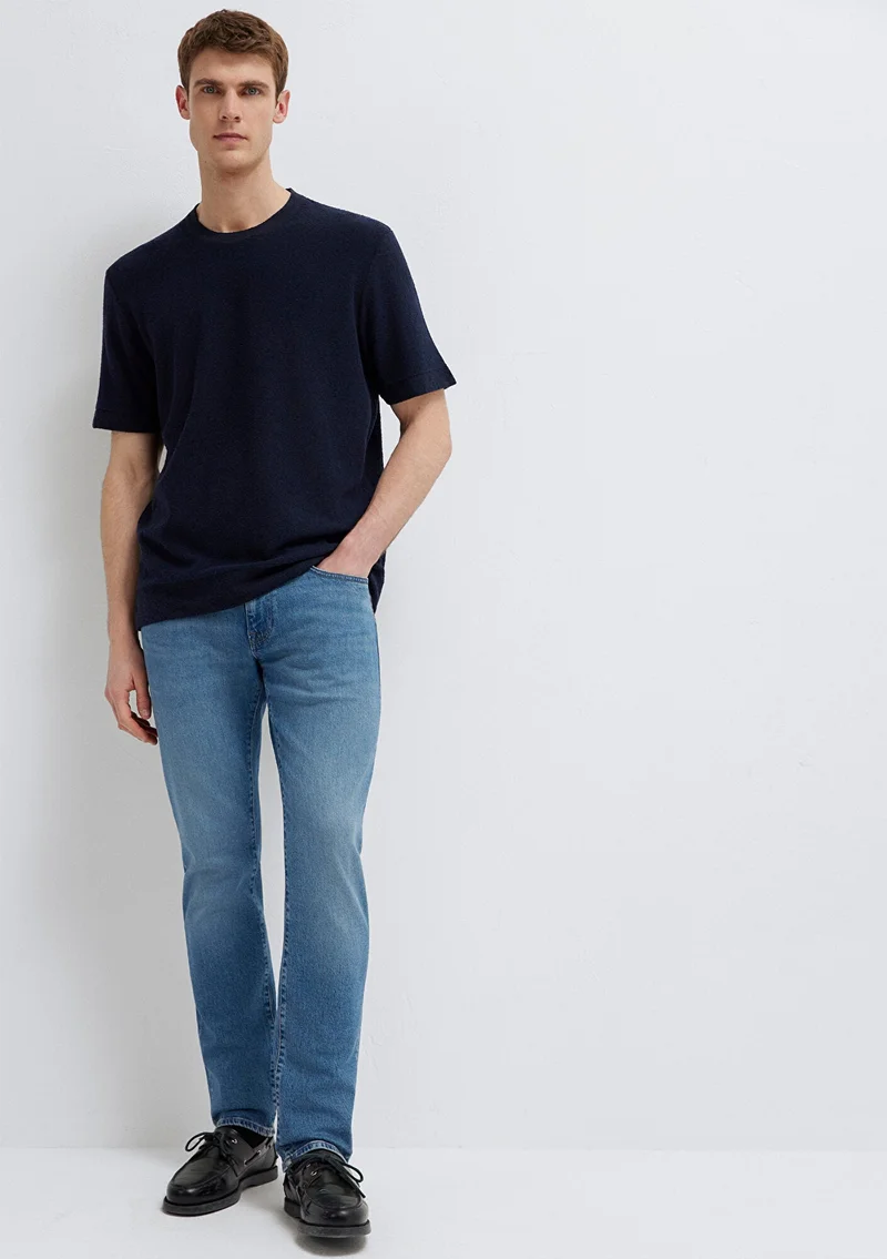 Mavi Navy Knit Polo