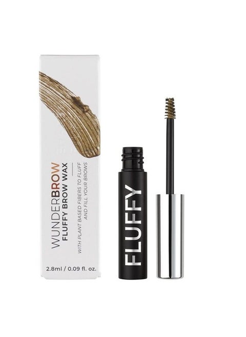 Fluffy Brow Wax, Vegan and Cruelty-Free Eyebrow Wax With a Waterproof Long Lasting Hold, Enriched with Jojoba and Argan Oil, Blonde