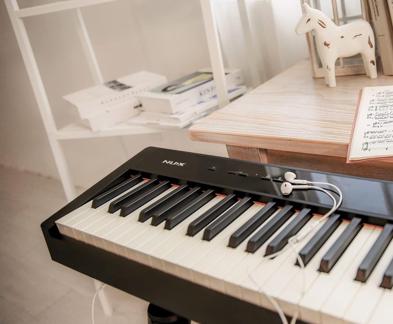 Nux NPK-10 Black Portable Digital Piano with 88 Keys - Image 3