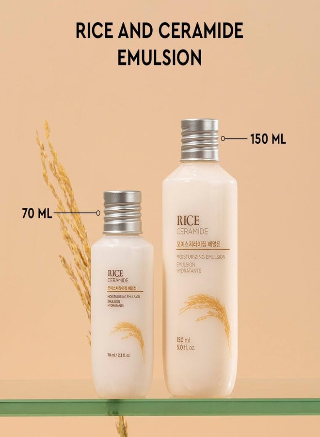 The Face Shop Rice & Ceramide Face Cream 70ml | Barrier Repair Moisturizer for Dry Skin, Intense Hydration & Strengthening | 12Hr Moisture Lock | Korean Skincare - Image 3