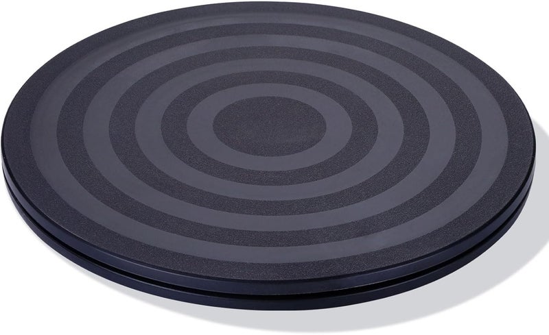 Eichzer 8 Inch Lazy Susan Turntable Organizer, Premium Heavy Duty Rotating Swivel Stand with Steel Ball Bearings for Model/Rotating Plants/Crafts Stand/TV/Monitor/Laptop (360˚ Rotation) - Image 1