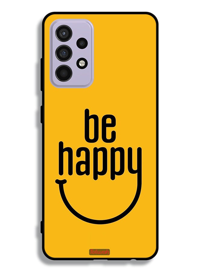 Tolwak Samsung Galaxy A52 4G Protective Case Cover Be Happy - Image 1