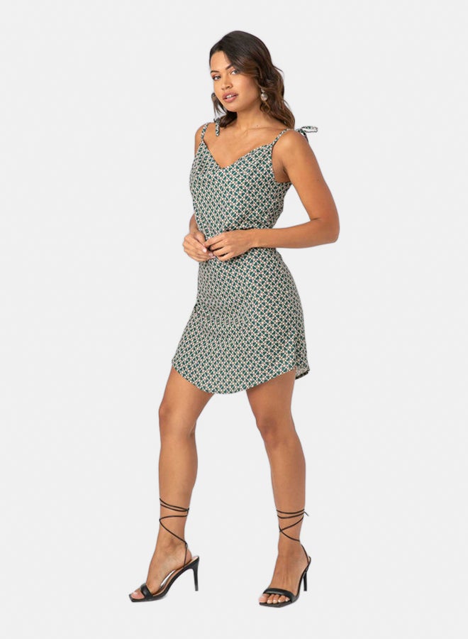 Marco Bergamo SHORT PRINTED  DRESS. - Image 2