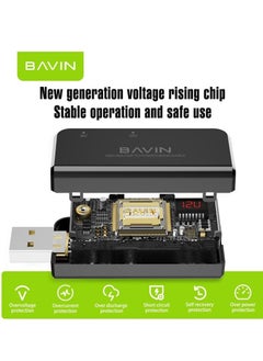 BAVIN PC812 Powerbank To Wifi Router Modem USB Booster Power Cable 1 Meter DC 5V to 9V/12V - pzsku/Z28BB03B1A1FD7E464B82Z/45/_/1686737167/0eca1937-0d89-49f1-9dce-2883cfb42b70