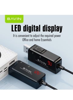 BAVIN PC812 Powerbank To Wifi Router Modem USB Booster Power Cable 1 Meter DC 5V to 9V/12V - pzsku/Z28BB03B1A1FD7E464B82Z/45/_/1686737168/3d94dc31-8e8e-44ee-acb0-58c58979390d