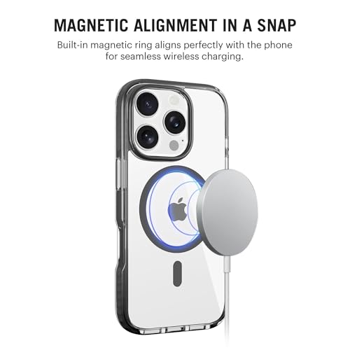 DailyObjects Stride 3.0 Clear MagSafe Phone Case Cover for iPhone 16 Pro - Image 3