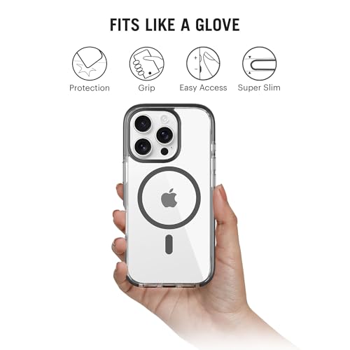 DailyObjects Stride 3.0 Clear MagSafe Phone Case Cover for iPhone 16 Pro - Image 5