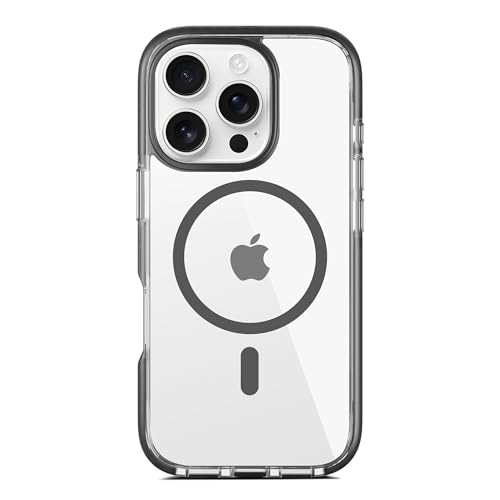 DailyObjects Stride 3.0 Clear MagSafe Phone Case Cover for iPhone 16 Pro - Image 1