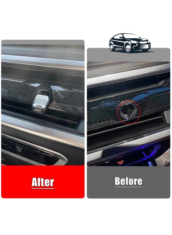 Jaronx Compatible with BMW Air Vent Knob Bracket for X5 G05/X6 G06/X7 G07 2023 2024 2025, Front Air Conditioner Outlet Grille Blade AC Vent Knob Holder Shaft Replacement for BMW (Middle) - Image 2