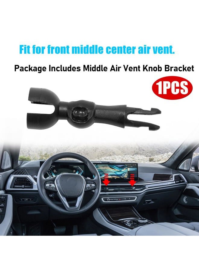 Jaronx Compatible with BMW Air Vent Knob Bracket for X5 G05/X6 G06/X7 G07 2023 2024 2025, Front Air Conditioner Outlet Grille Blade AC Vent Knob Holder Shaft Replacement for BMW (Middle) - Image 5