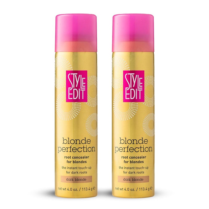 STYLE EDIT DARK BLONDE Root Concealer Touch Up Spray Multiple Colors Available Instantly Covers Greys And Dark Roots