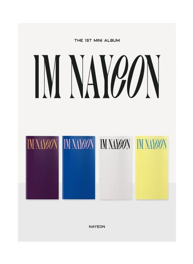 Dreamus NAYEON TWICE - IM NAYEON 1st Mini Album+Pre-Order Benefit+Folded Poster+Extra Photocards Set (I'M ver.), 210 x 290 mm (JYPK1383) - Image 1