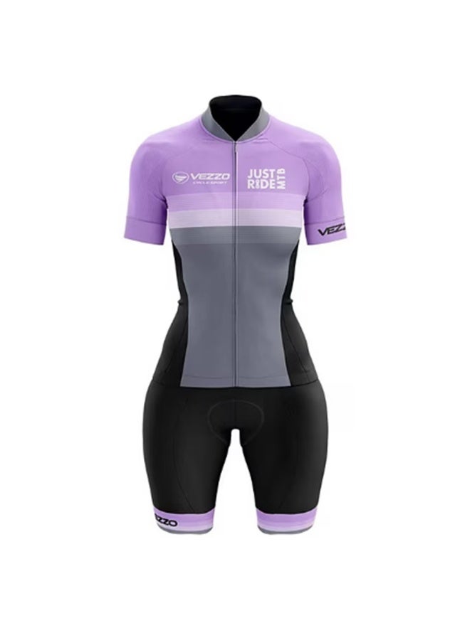KUYING GR New Summer Outdoor Sunscreen Moisture Absorption Quick Drying Bicycle Women's Cycling Clothing Set  - Image 1