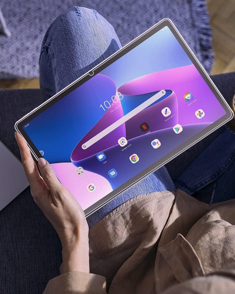 Vertus ® Premium Tempered Glass Screen Protector for Lenovo Tab M10 FHD Plus 10.6 inch 3rd Gen Tablet (TB-125FU/128FU/128XU) (10.6 inch) (Pack of 1) - Image 4