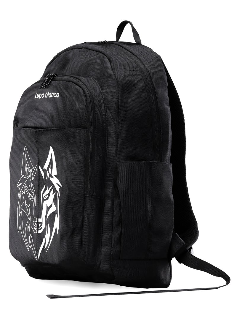 Lupo bianco Lupo Backpack - Black  - Image 3