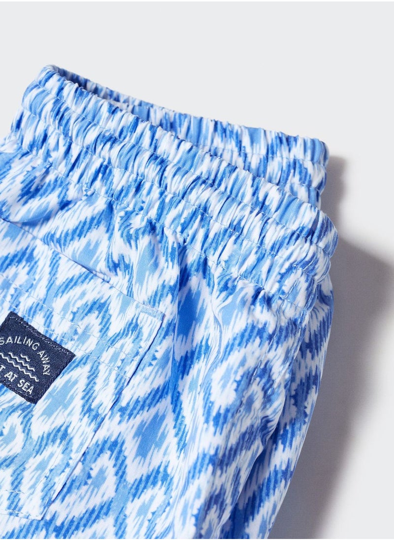 MANGO - Kids Essential Swim Short - Image 1