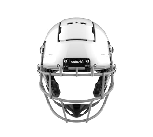 Schutt Youth F7 LX1 Football Helmet, EGOP NB VC Facemask Attached, Medium, White - Image 2