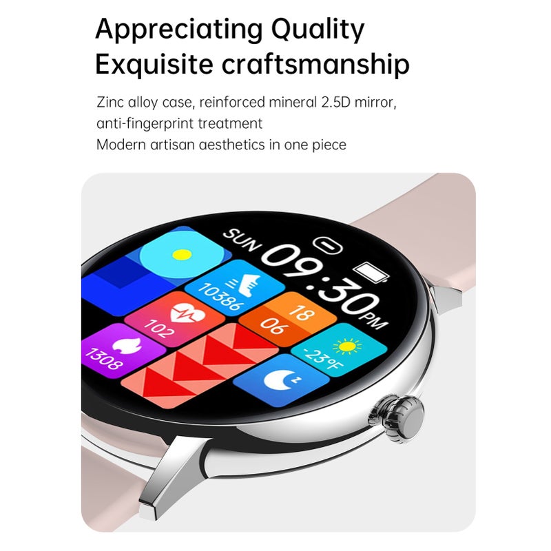 FW07 1.32''TFT Smart Sports Watch BT 5.0 Smartwatch Call Watch Intelligent Watch IP67-waterproof Fitness Tracker Multifunctional Watch Compatible for Android iOS - Image 5
