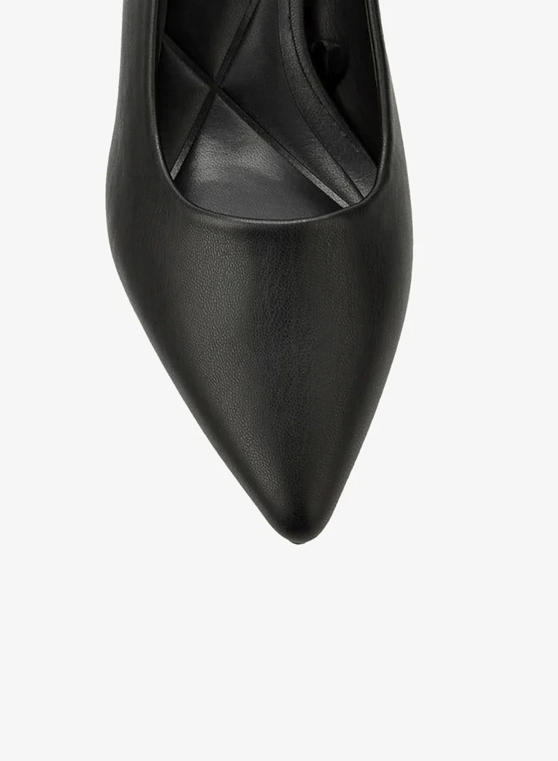 Celeste BLACK Women Kitten Heel Pumps for Women | Best Price UAE