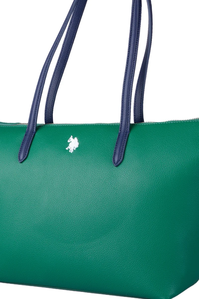 U.S. Polo Assn. GREEN NAVY U.S. Polo Assn. Women's Shoulder Bag, Ladies Large Capacity Shoulder Bag Handbag Tote Bags Clutch Bag, Women's Leather Hobo Bag, Women's Tote Bag, Women's Shoulder Bag, Women's Hand Bag, Women's Travel Bag, for Office Sling Bag Side Bag and Girls College Students  | Best Price UAE