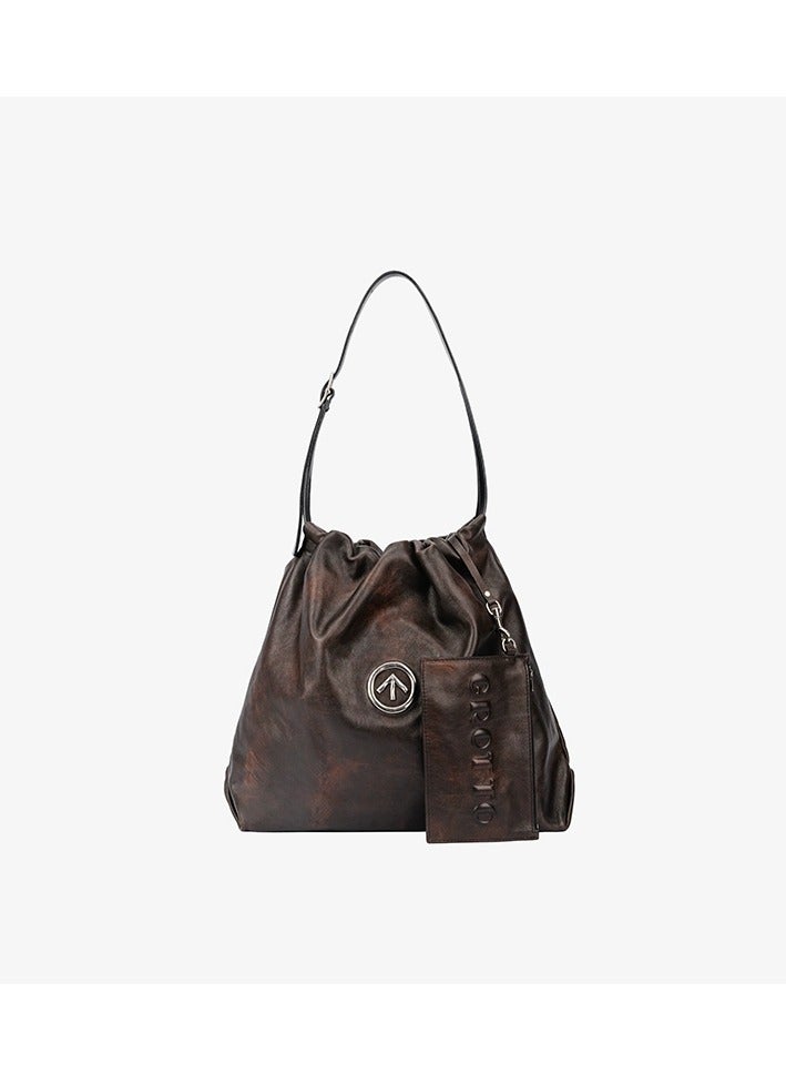 جي تي GROTTO Medium Large Capacity Mother Bag Single Shoulder Crossbody Tote Bag - Image 1
