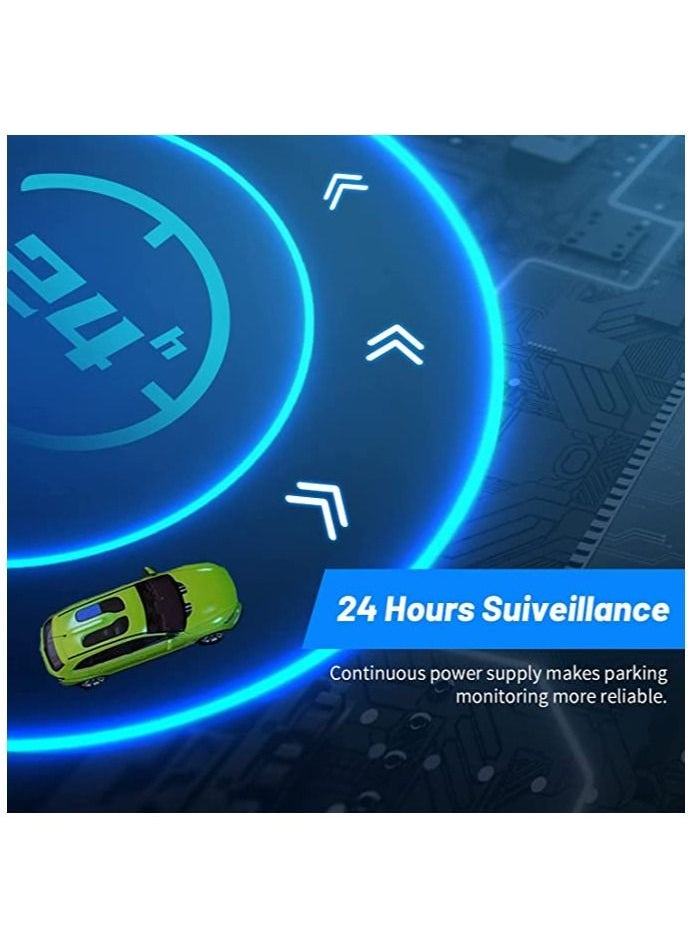 Dash Cam Hardwire Kit, Compatible for Mola N3 Pro/ Z50 Dash Cam/Mini 5 Dash Cam/ Z40 Dash Cam Hard Wire Kit Fuse for Dashcam in Type-C Port, Plozoe 12V-24V to 5V Car Dash Camera Charger