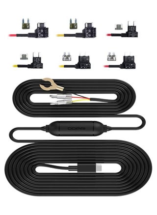 Dash Cam Hardwire Kit, Compatible for Mola N3 Pro/ Z50 Dash Cam/Mini 5 Dash Cam/ Z40 Dash Cam Hard Wire Kit Fuse for Dashcam in Type-C Port, Plozoe 12V-24V to 5V Car Dash Camera Charger - pzsku/Z28BBF1CAEB7023EED24FZ/45/_/1673517713/b8913a32-47b1-495a-a808-86be7d098103