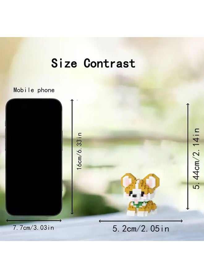 K208Corgis DIY Cute Puppy Toy Holiday Birthday Christmas Decoration Kit - Image 3
