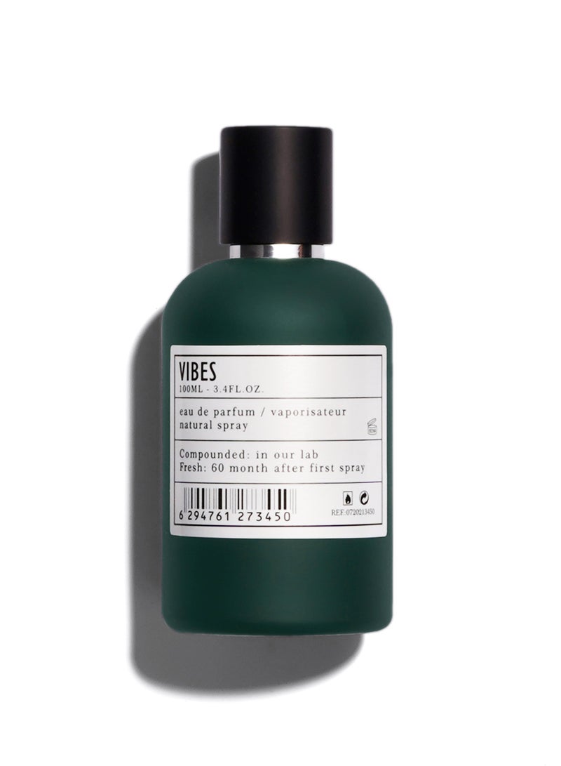 AMD Perfumes Vibes By AMD Perfumes Men and Women Fragrance EDP 100ml - Image 1