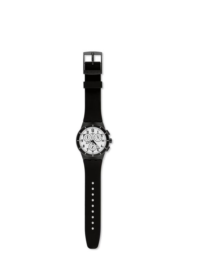Swatch Unisex Trico Blue Quartz Movement Water Resistant Wrist Watch - 41 Mm - Image 2