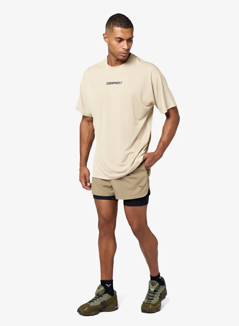 SQUATWOLF  Oversized Pump Cover Tee for Men | Best Price UAE