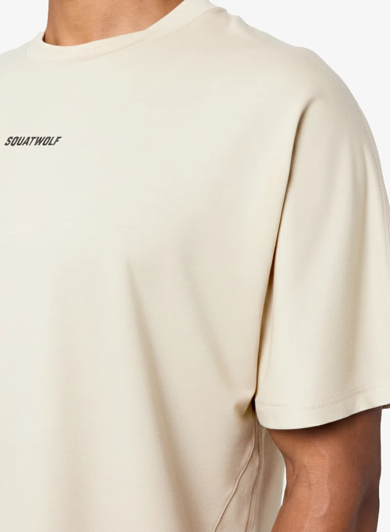 SQUATWOLF  Oversized Pump Cover Tee for Men | Best Price UAE