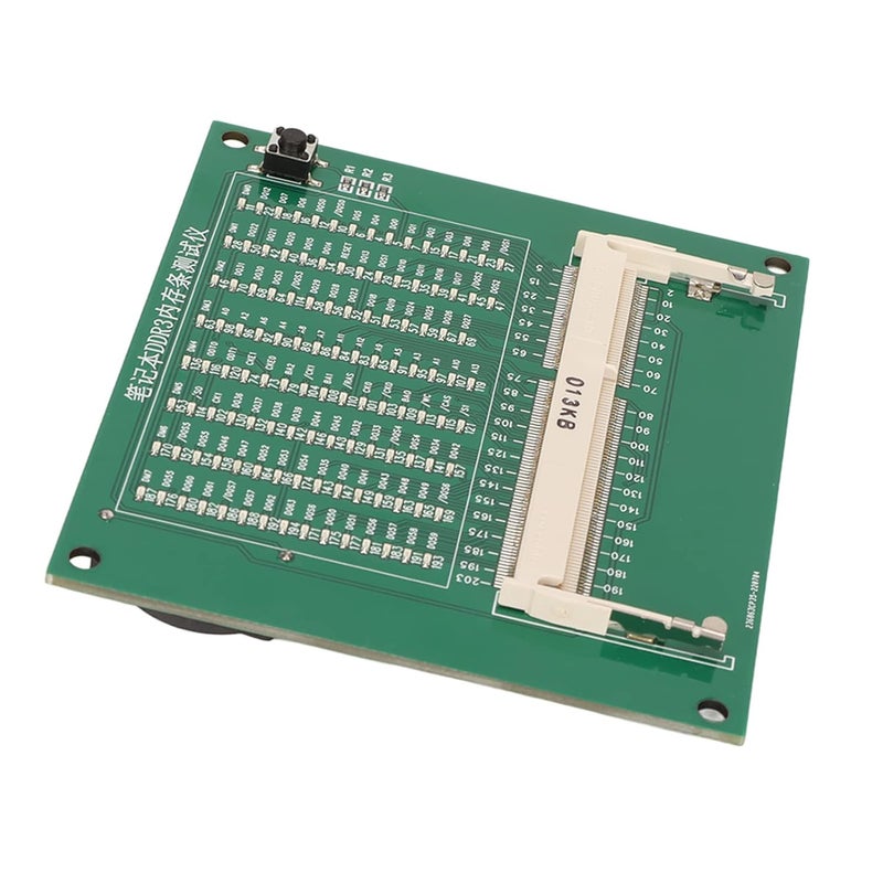 جهاز اختبار ذاكرة DDR3 المحمول مع 10 مؤشرات LED لتشخيص الأعطال السريع واستكشاف الأخطاء وإصلاحها بسهولة - Image 1