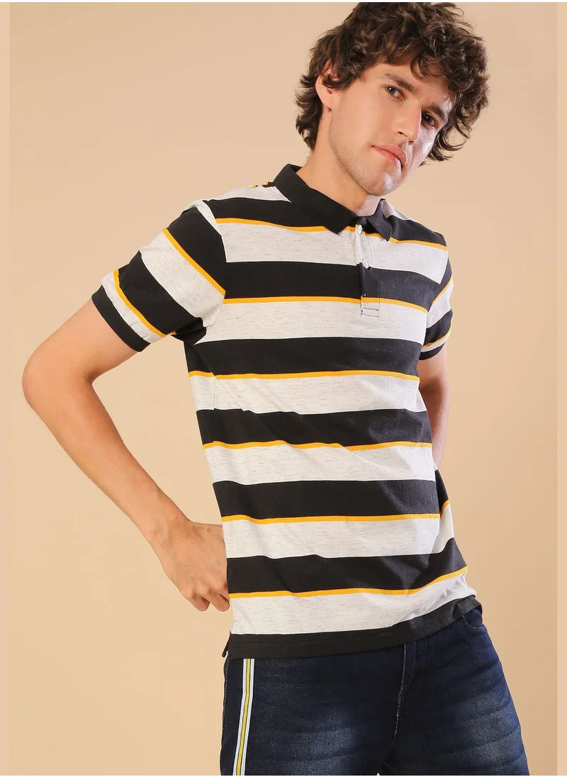 Campus Sutra Polo Casual Tshirt