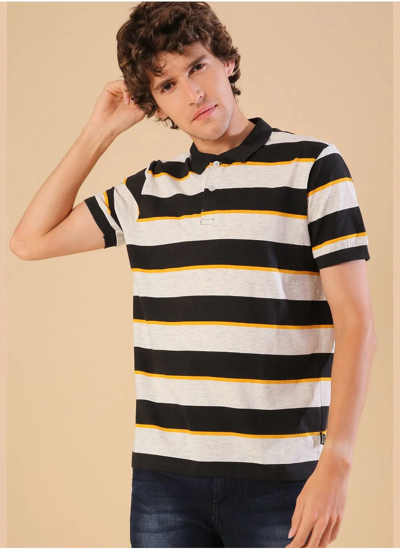 Campus Sutra Polo Casual Tshirt