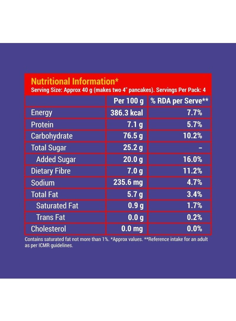 Slurrp Farm Instant Pancake Mix With Real Blueberries  - Image 2