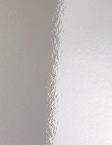 Hygloss Products Inc Silver Mirror SheetsReflective Shiny Poster Board 812 x 11 Inches 10 Pack