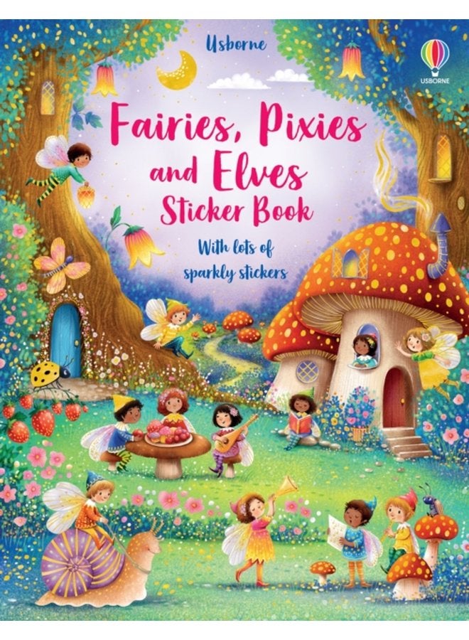 Fairies Pixies and Elves Sticker Book - Paperback