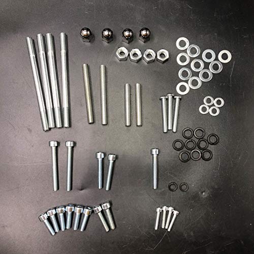 DONSP1986 Motor Bolts Studs,Screws Set, 2 Stroke Gas Motor yd100/66cc/80cc, Gas Motorized Bicycle - Image 1