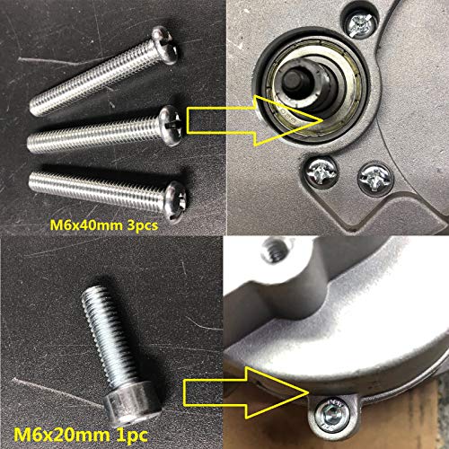 DONSP1986 Motor Bolts Studs,Screws Set, 2 Stroke Gas Motor yd100/66cc/80cc, Gas Motorized Bicycle - Image 4