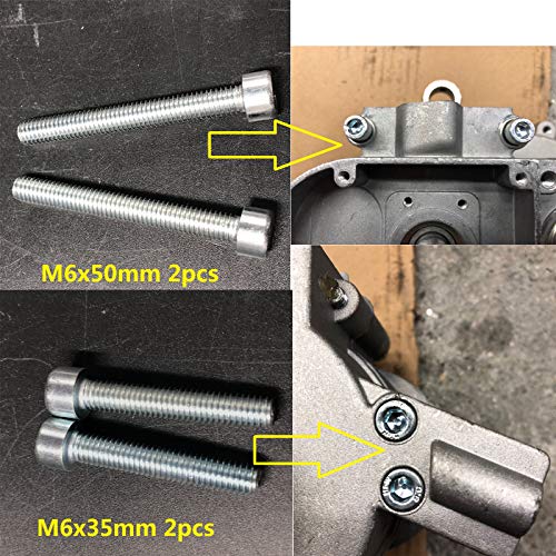DONSP1986 Motor Bolts Studs,Screws Set, 2 Stroke Gas Motor yd100/66cc/80cc, Gas Motorized Bicycle - Image 5