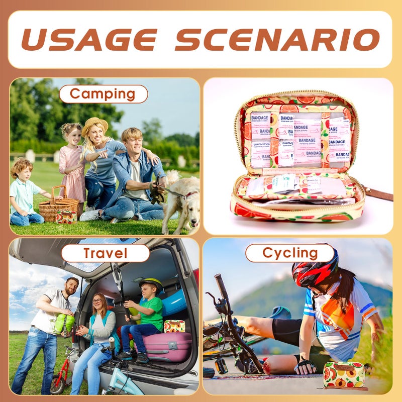 Polynew Portable First Aid Kit (151 Pcs) â€“ Travel-Sized Emergency Care for Kids & Adults, Home, Car, Camping & Diaper Bag - Image 2