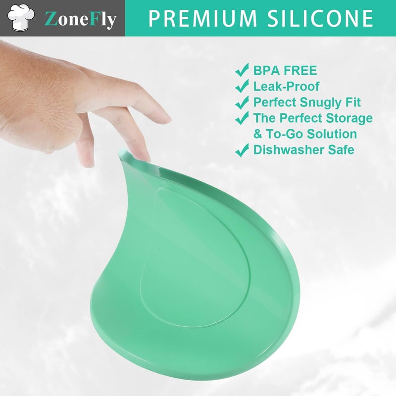 ZoneFly Silicone Lid for Instant Pot 6 Qt - 5 & 6 Quart Cover for Inner Pot Lid Fit Insta Pot IP DUO-60, LUX, ULTRA, Nova, Pro Crisp 6Qt, Pro, Viva, Smart Wifi and More, Sealing Lid for 6 Qt Pressure Cooker - Image 5